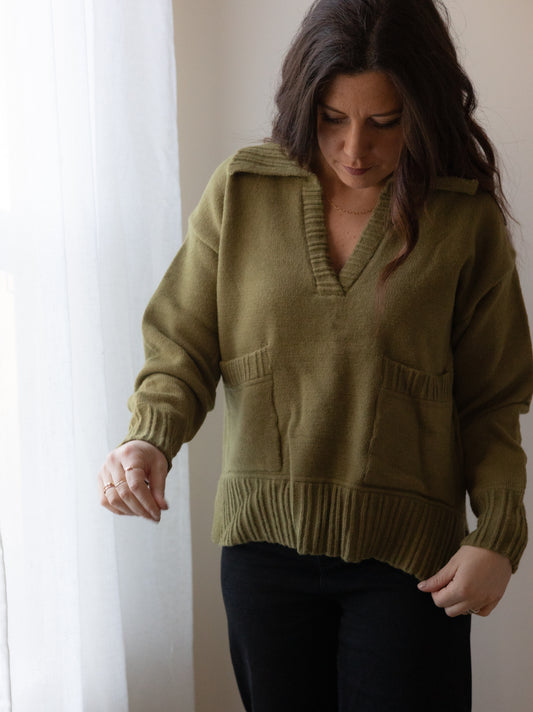Green Meadows Sweater